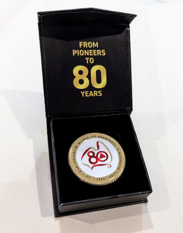 80 Years of AA in Australia Limited Edition Commemorative Medallion