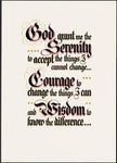 Serenity Prayer Banner
